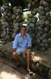 At the Polynesian Cultural Center in Hawaii.
